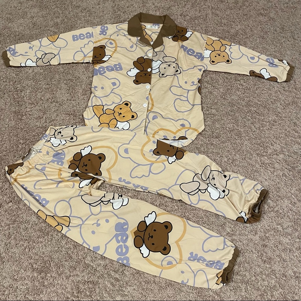 Women Teddy Bear PJ set